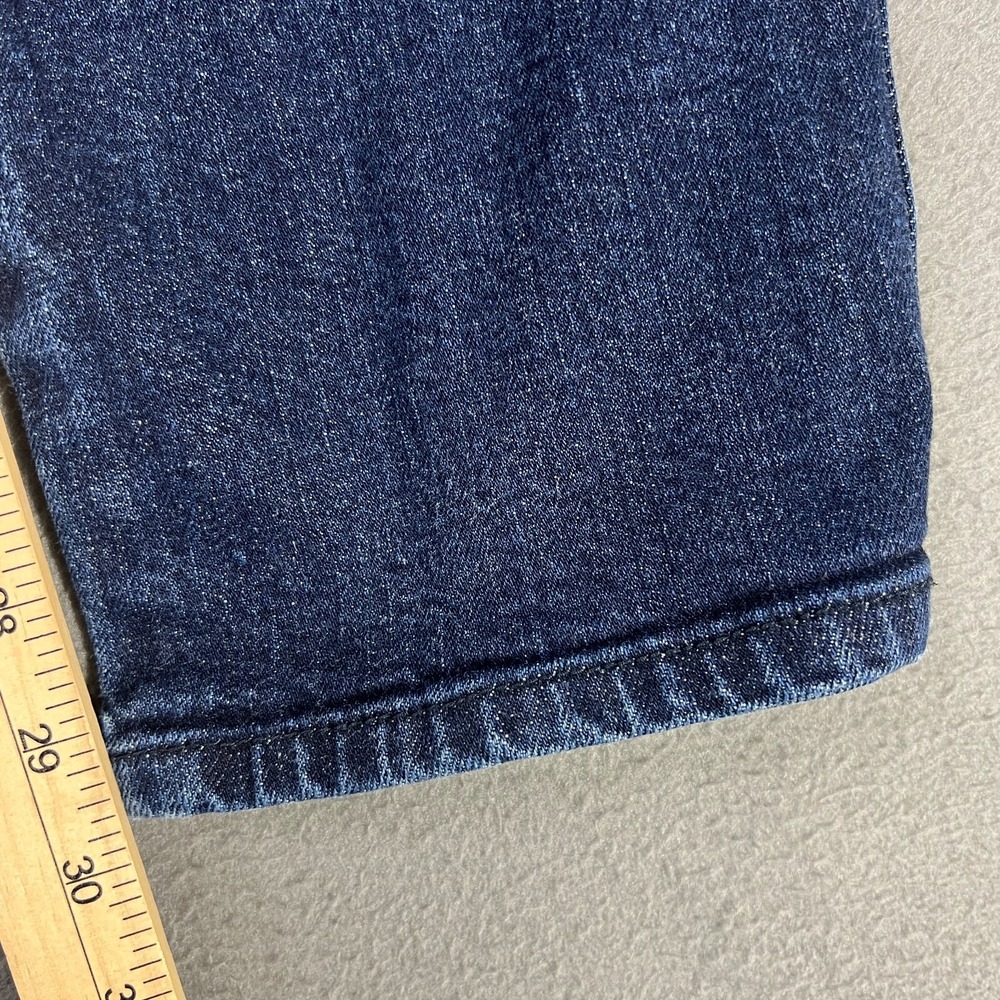 Lauren Jeans Ralph Lauren Womens Blue 8 (30x29.5) Slim Denim Wash Zip Pockets - Picture 6 of 11